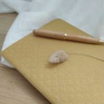 cahier pompom